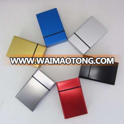 Hot Sell Metal Sliding Cover Aluminum Cigarette Case