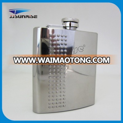 Popular Polishing Stainless Steel Hip Flask