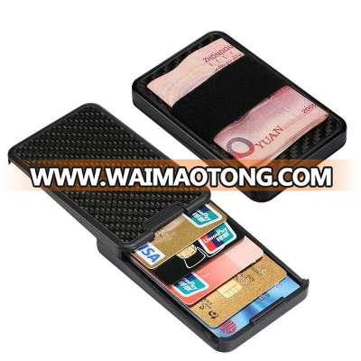 2019 Carbon Fiber Minimalist slim Wallet for men and women