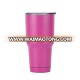 New style 20oz 30oz Powder coated insulated stainless steel vacuum tumbler beer mug with lid